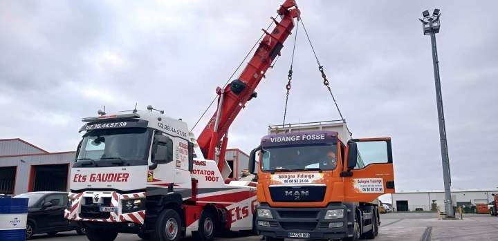 Remorquage camion Beaugency
