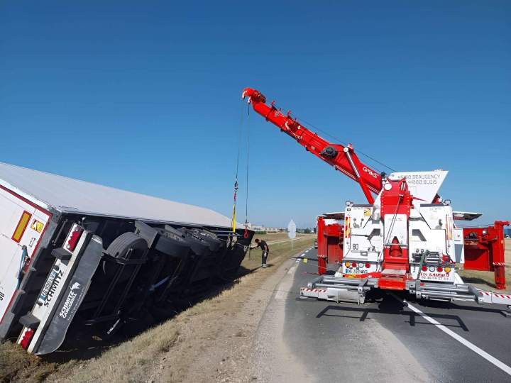 Levage véhicules poids lourds Beaugency